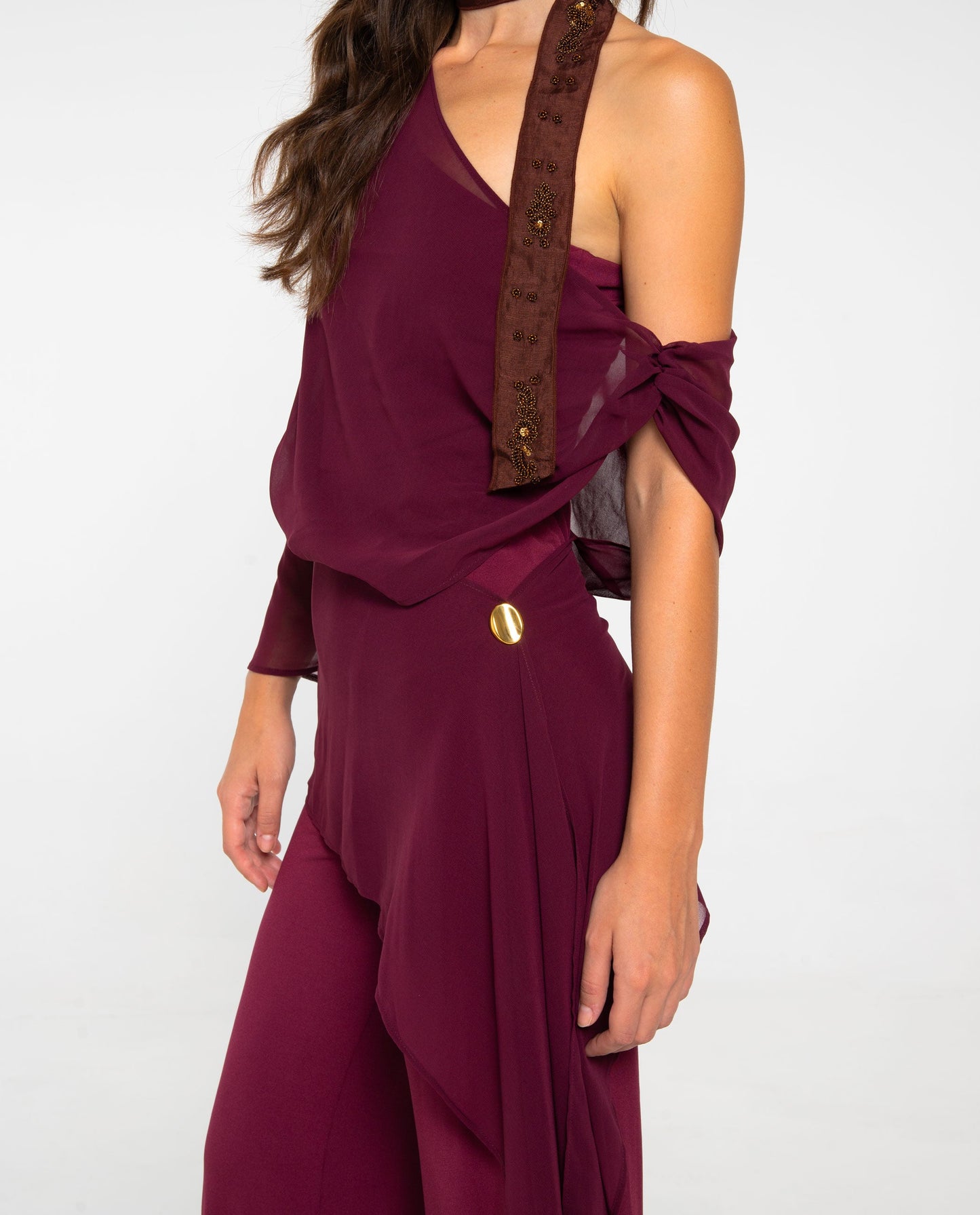 BROCHE OASIS · DORADO