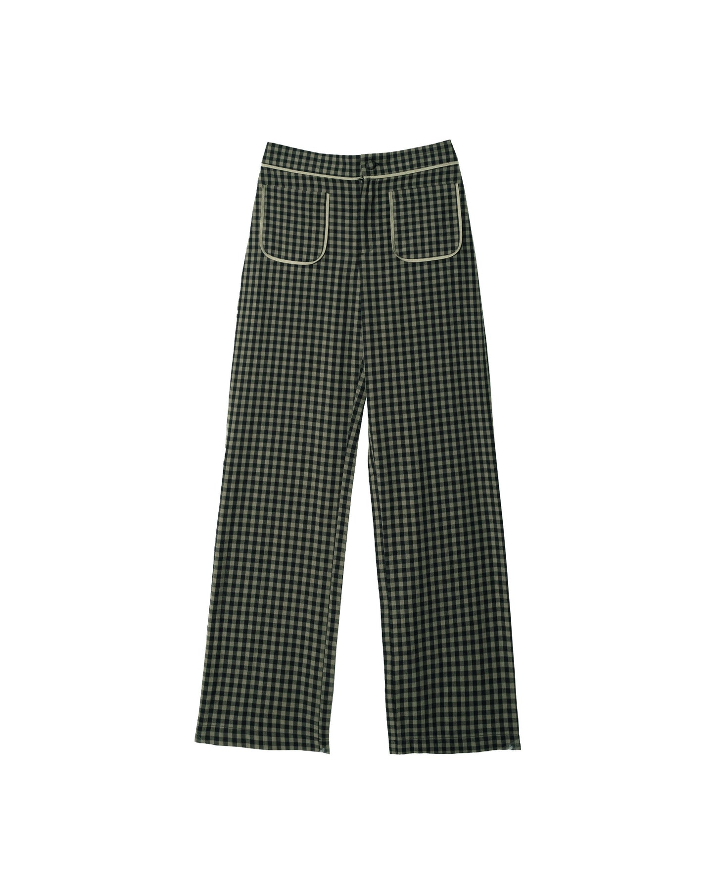 PANTALÓN FIRST COFFEE · CUADROS