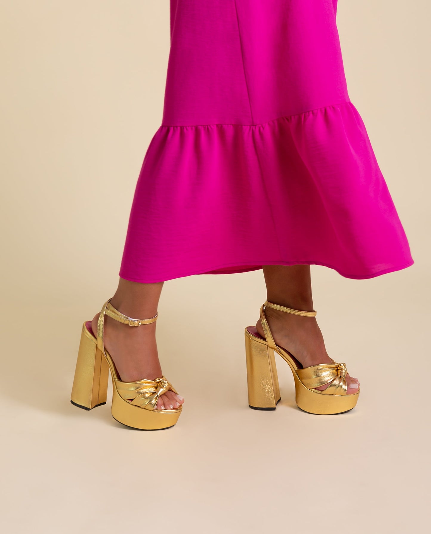 SANDALIA #7 · DORADO