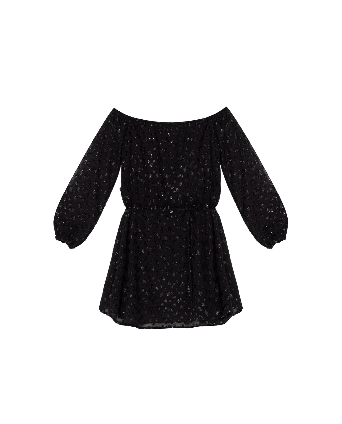 VESTIDO STARRY BLISS · NEGRO