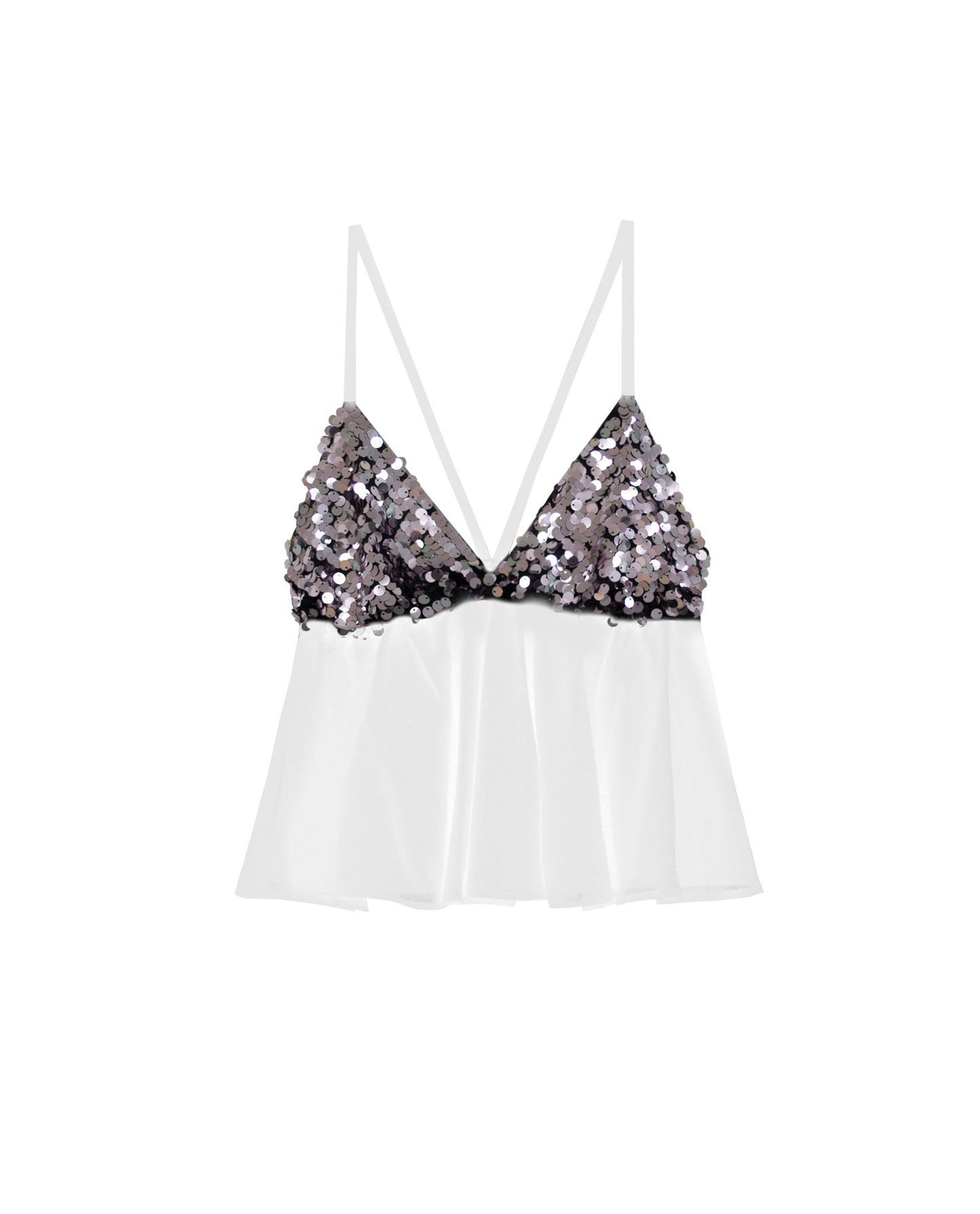 TRIANGLE TOP · BLANCO