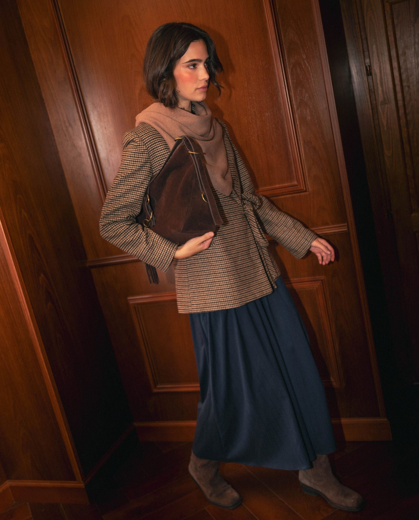 BLAZER BUSY ROMANCE · PATA DE GALLO