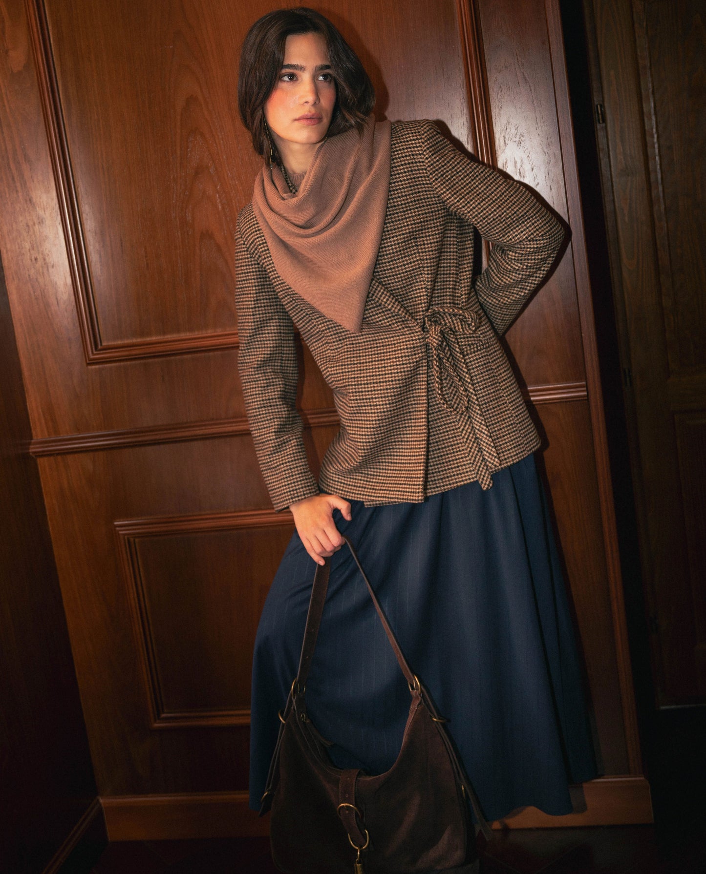 BLAZER BUSY ROMANCE · PATA DE GALLO