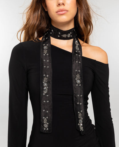 FOULARD LOST SIGNAL · NEGRO