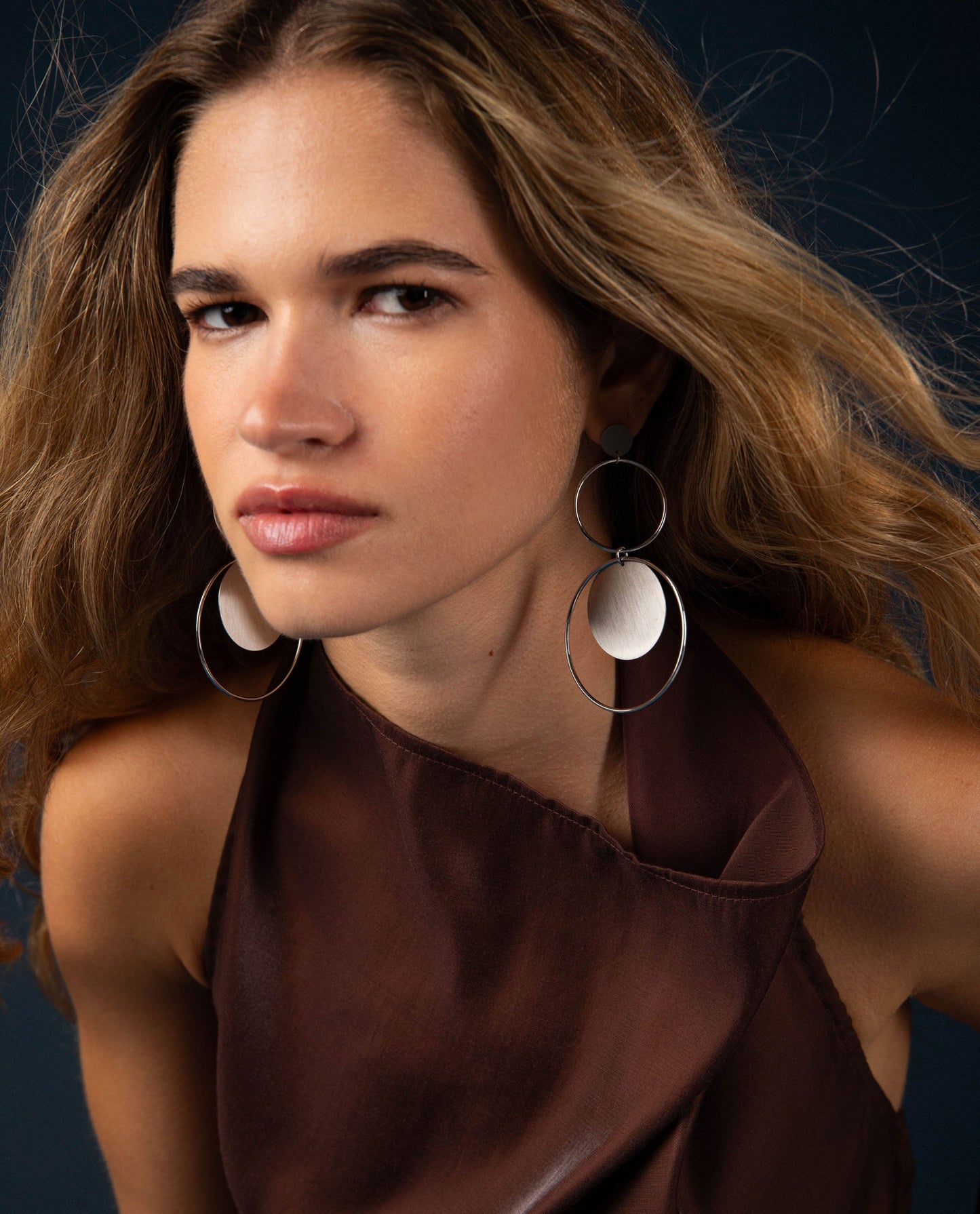 PENDIENTES GROUP SELFIE · SILVER