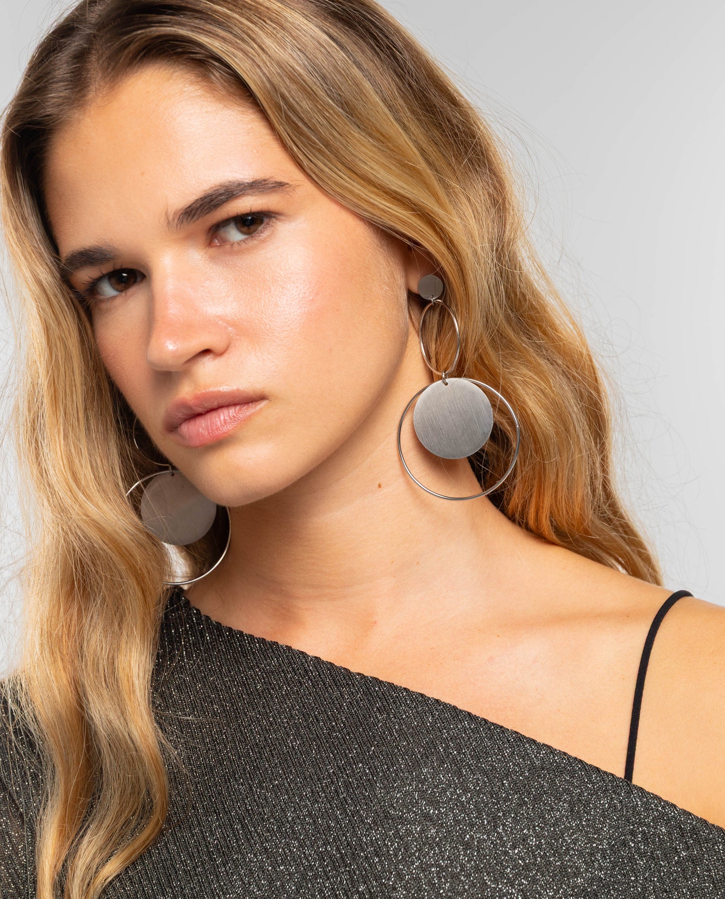 PENDIENTES GROUP SELFIE · SILVER