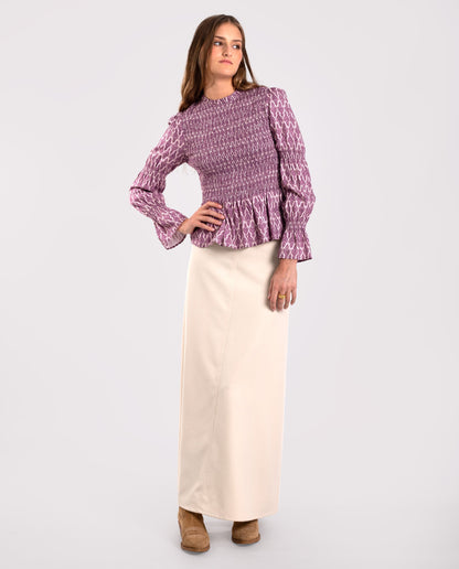 FALDA ANYWHERE YOU GO · BEIGE