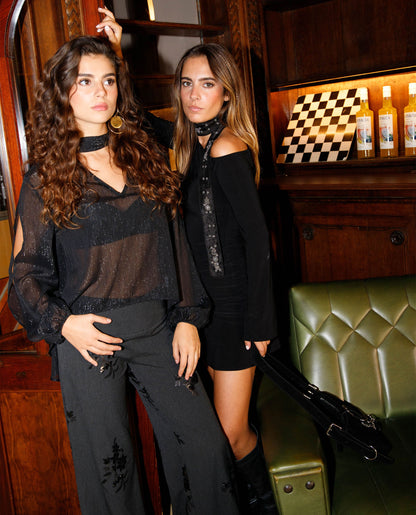 BLUSA ALL I WANT · NEGRO