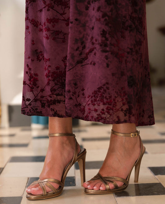 SANDALIA #16 · BRONCE