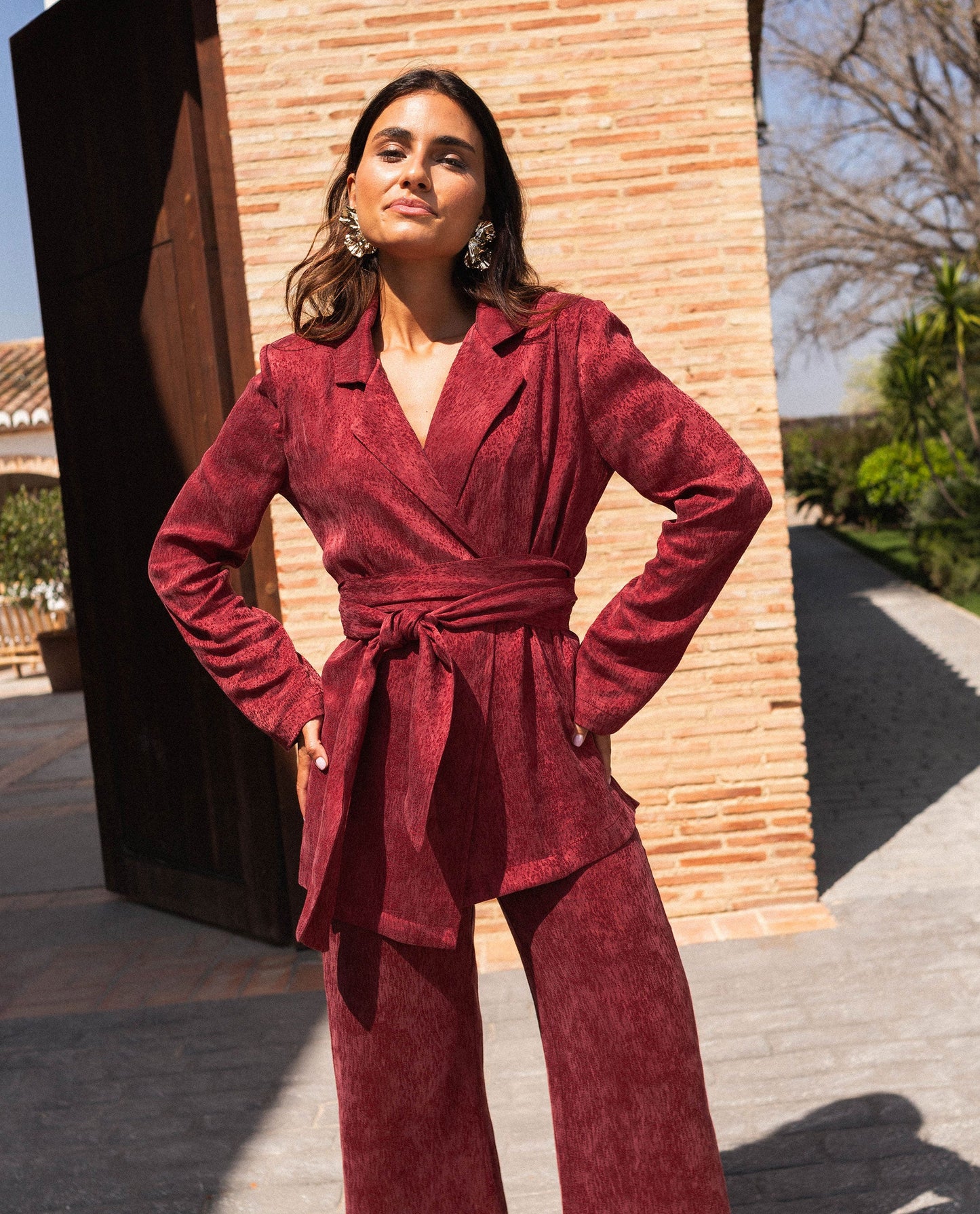 BLAZER JULIETTE · BURDEOS