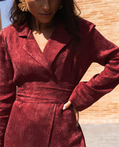 BLAZER JULIETTE · BURDEOS