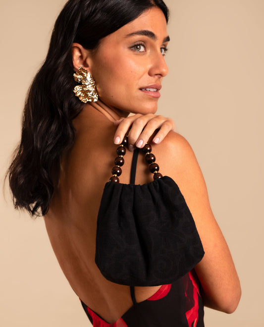BOLSO JOY · NEGRO MADERA