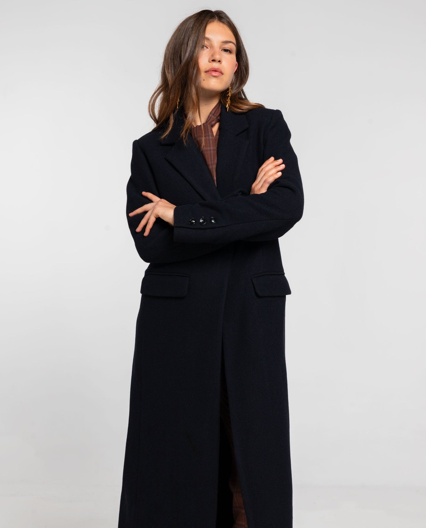 ABRIGO THAT FEELING · AZUL MARINO