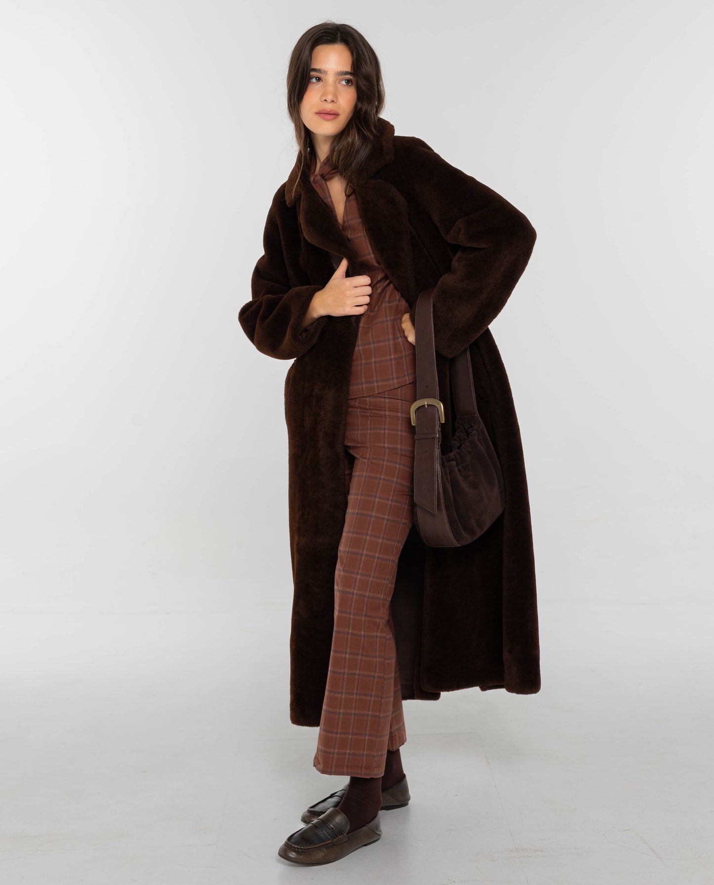 ABRIGO ALMOST READY · MARRÓN