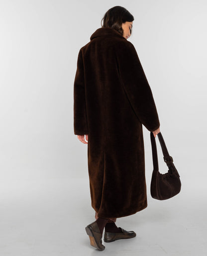 ABRIGO ALMOST READY · MARRÓN