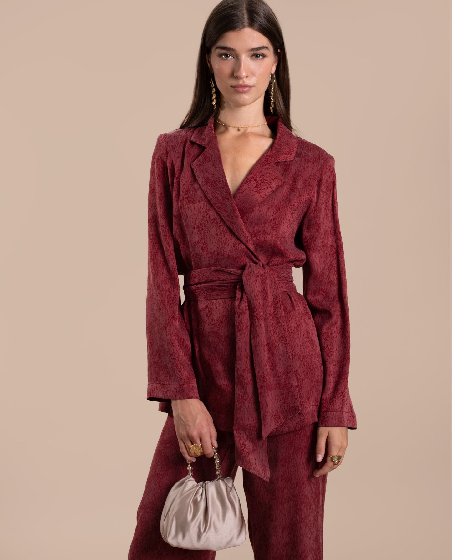 BLAZER JULIETTE · BURDEOS