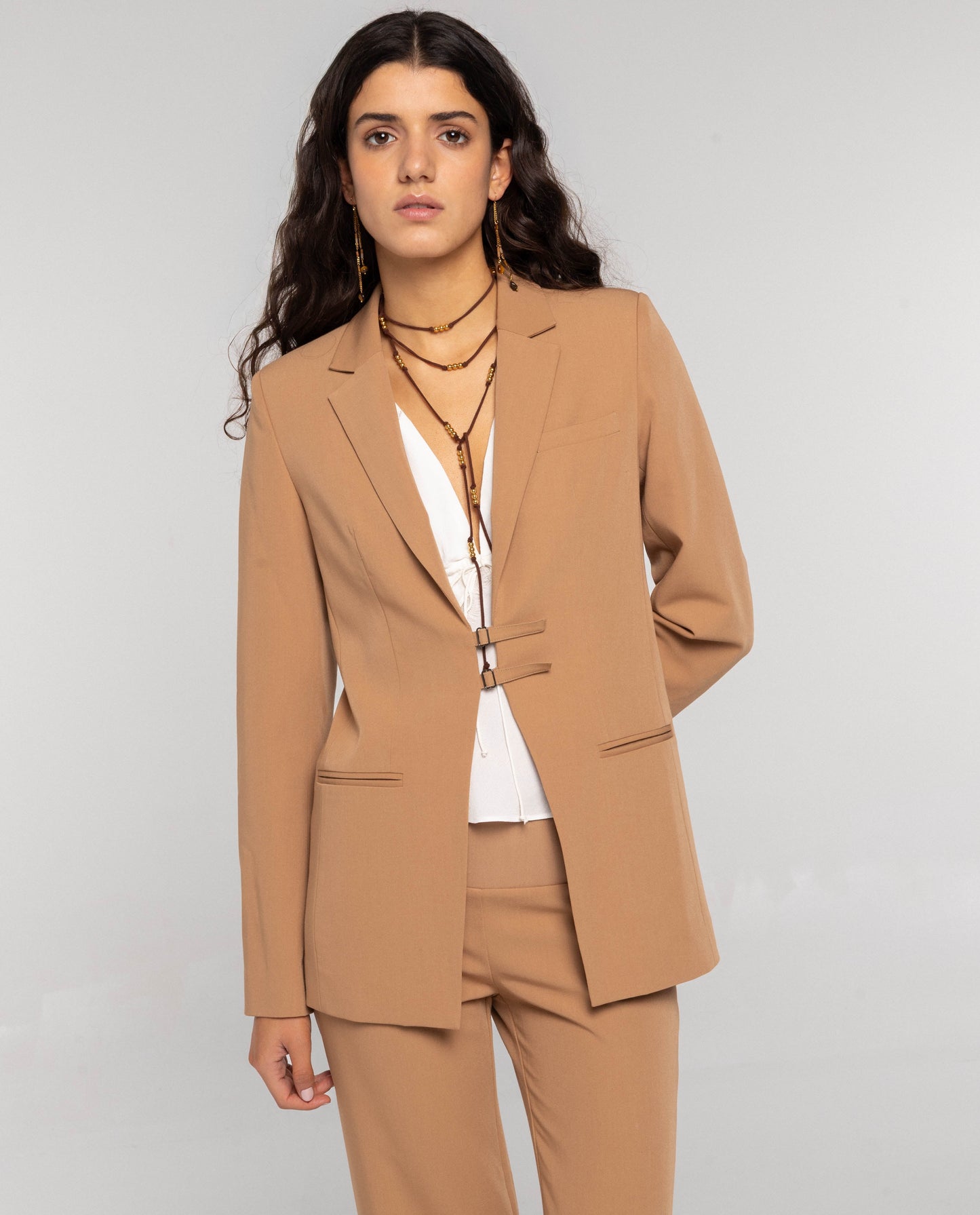 BLAZER FOR THE GIRLS · CAMEL