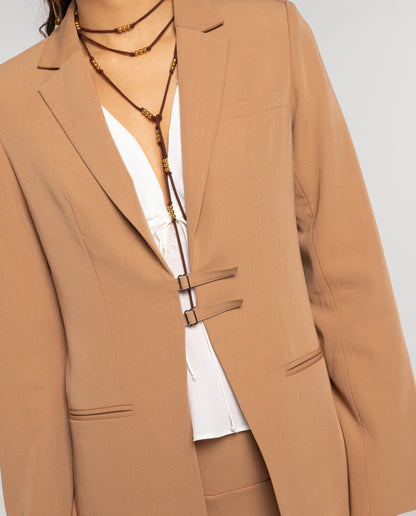 BLAZER FOR THE GIRLS · CAMEL
