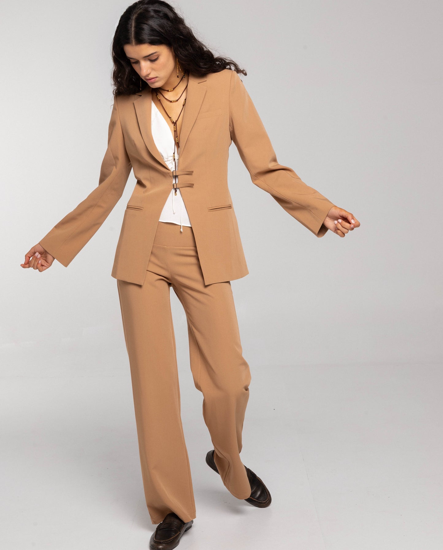 BLAZER FOR THE GIRLS · CAMEL