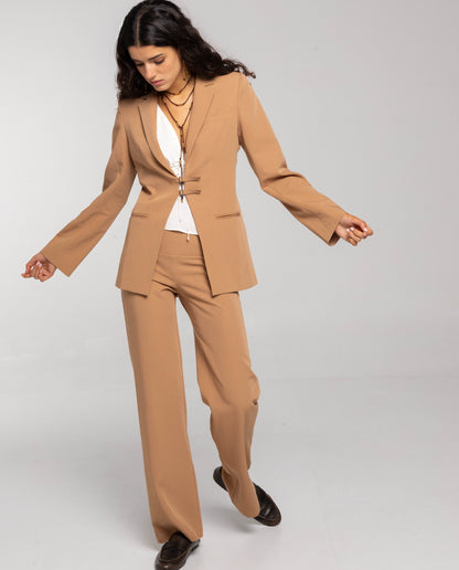 BLAZER FOR THE GIRLS · CAMEL