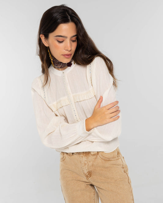 BLUSA SOMEWHERE NEW · CRUDO