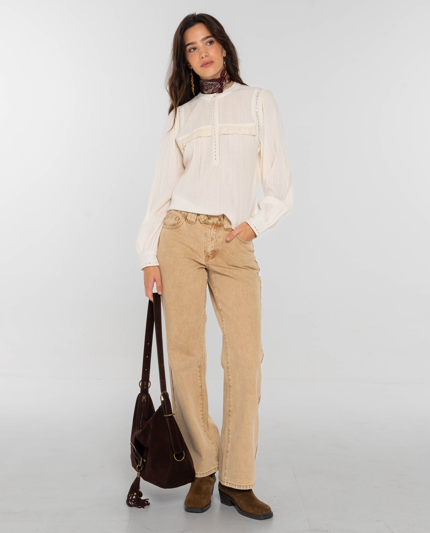 BLUSA SOMEWHERE NEW · CRUDO