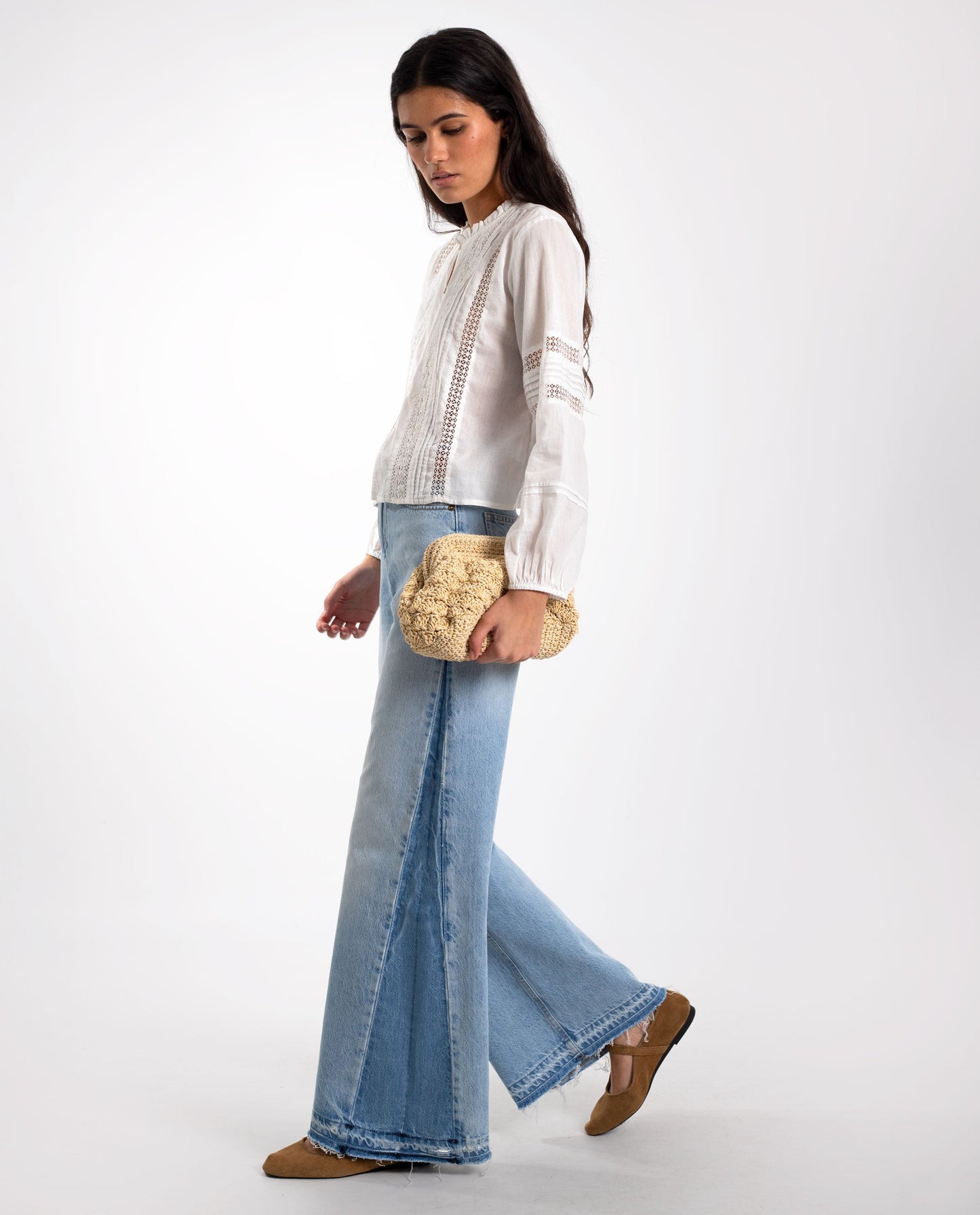 BLUSA CHASING MOMENTS · BLANCO