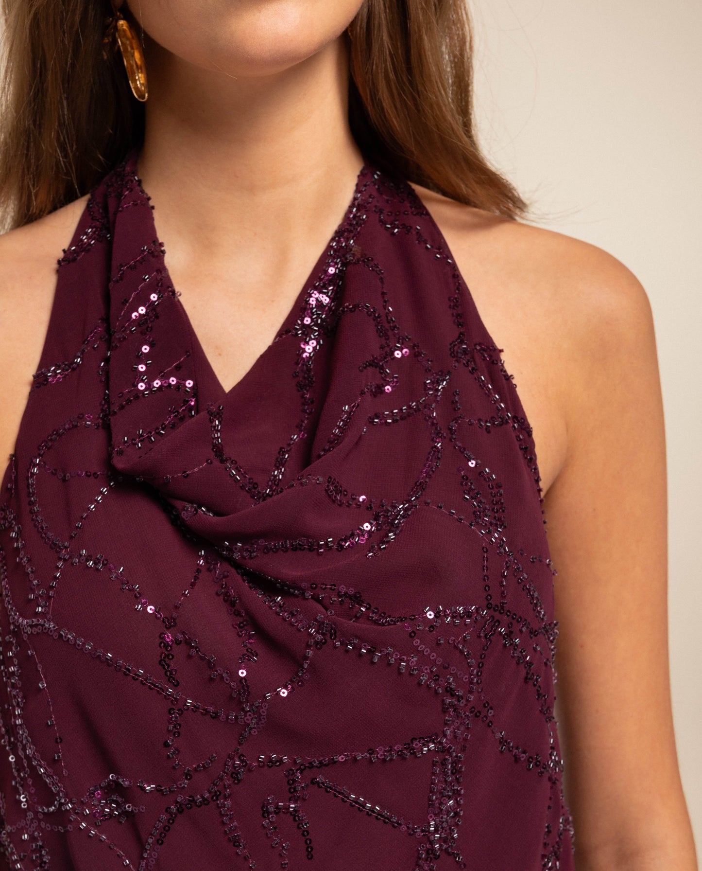 BLUSA MARIOLA · CIRUELA