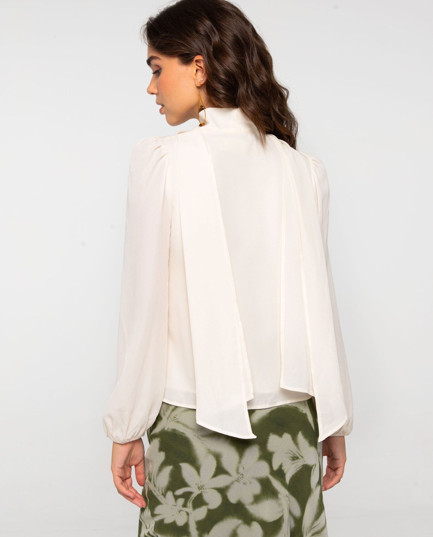 BLUSA BEGOÑA · CRUDO