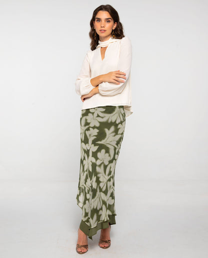 BLUSA BEGOÑA · CRUDO