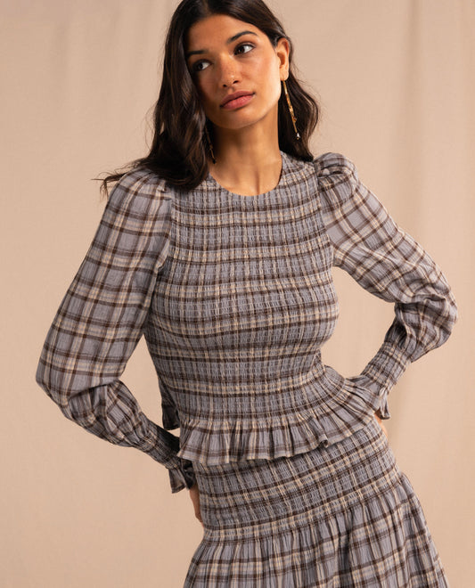 BLUSA AFTER SOLSTICE · CUADROS