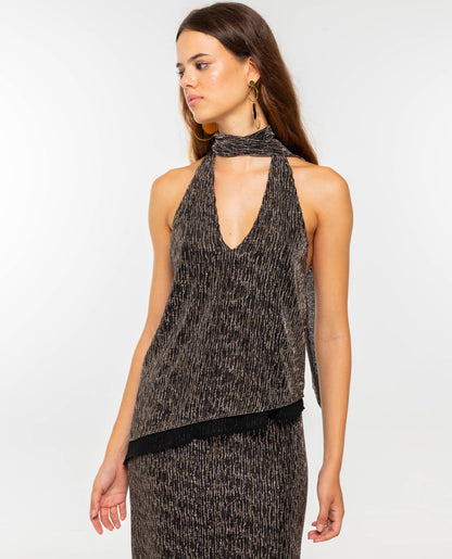 BLUSA LET'S MEET UP · PLATA