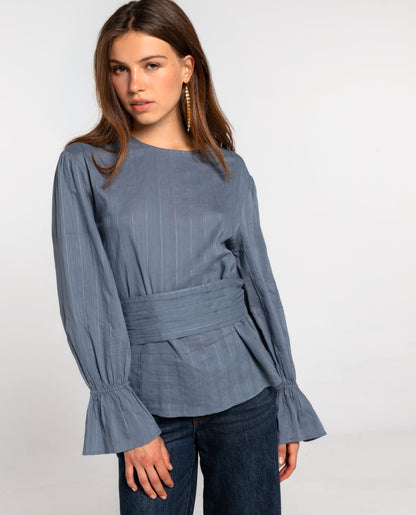 BLUSA DAILY CRUSH · AZUL