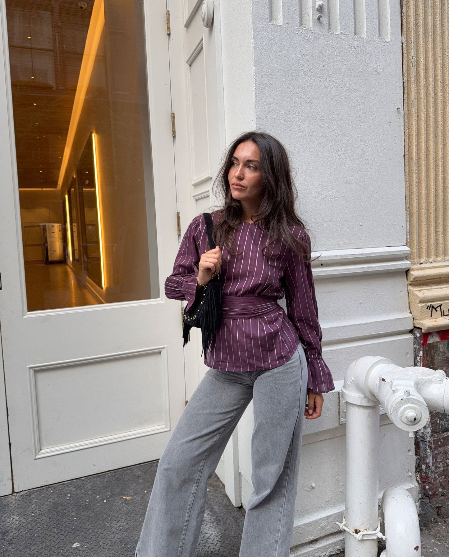 BLUSA DAILY CRUSH · CIRUELA