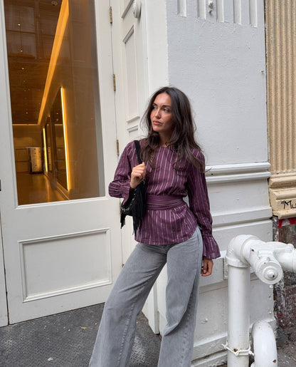 BLUSA DAILY CRUSH · CIRUELA