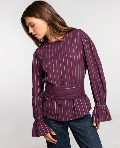 BLUSA DAILY CRUSH · CIRUELA