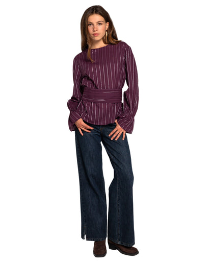 BLUSA DAILY CRUSH · CIRUELA