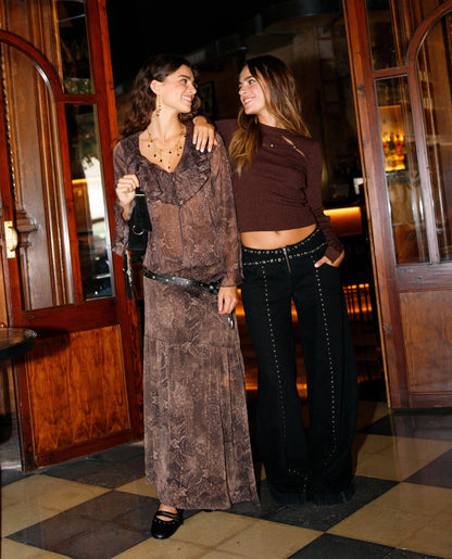 FALDA IRREPLACEABLE · ESTAMPADO