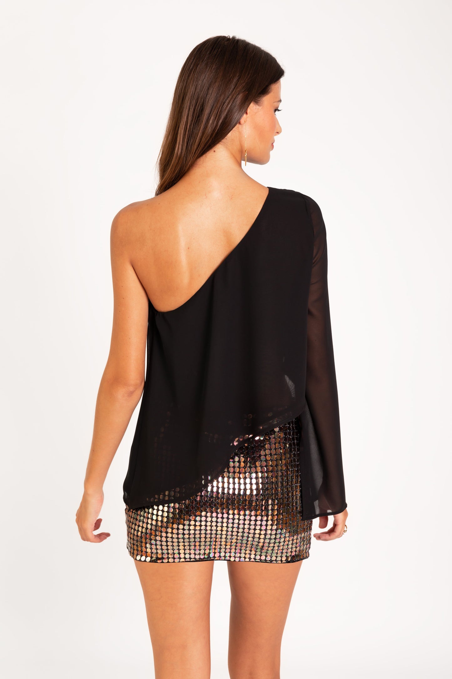 BLUSA MEET US THERE · NEGRO