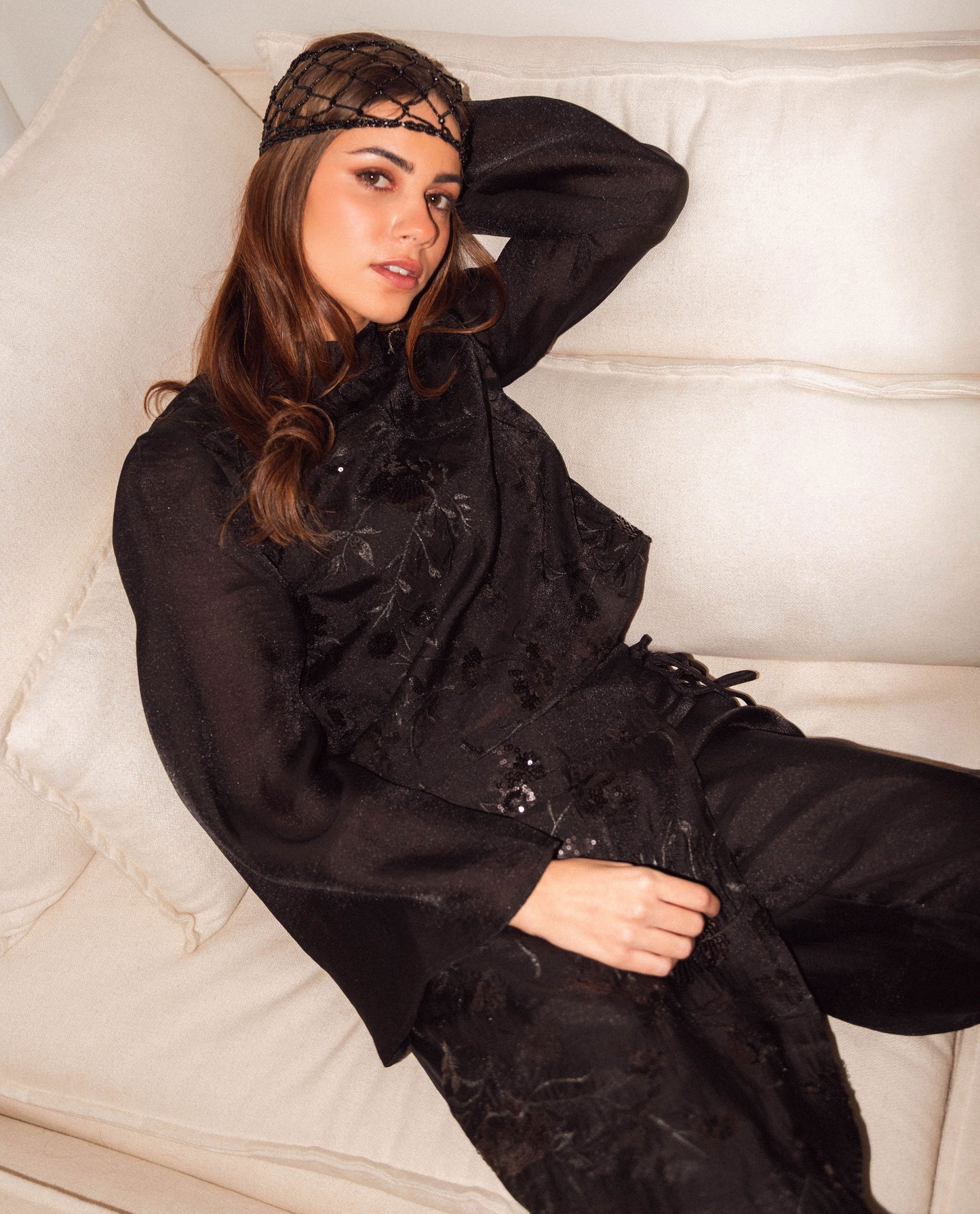 BLUSA NIGHT TO REMEMBER · NEGRO