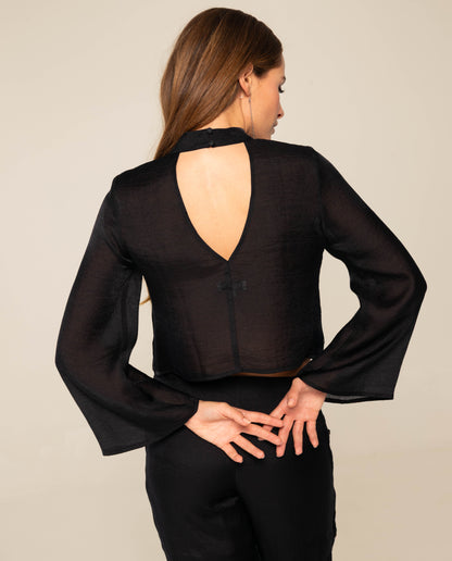 BLUSA NIGHT TO REMEMBER · NEGRO