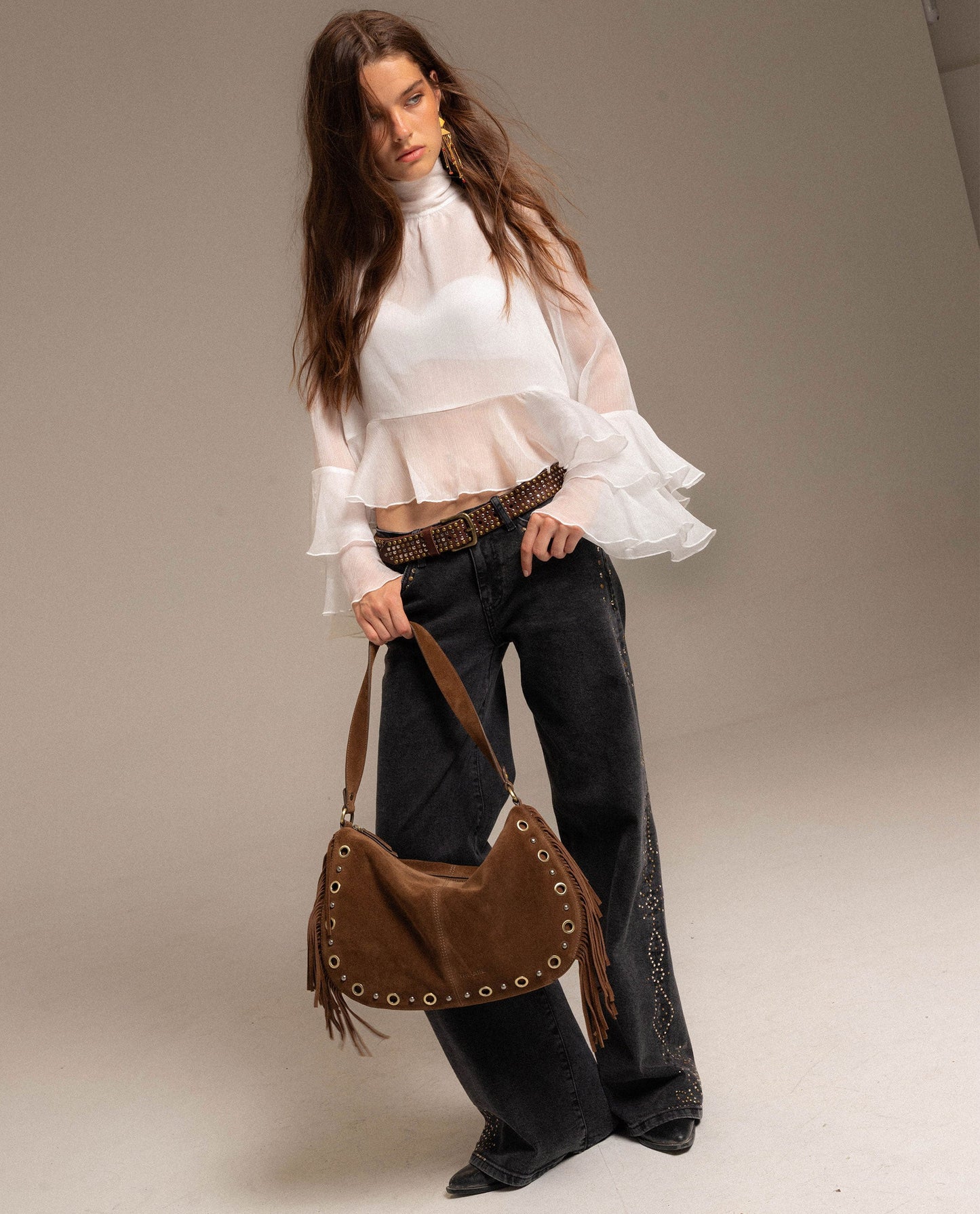 BLUSA ROMANCE CLUB · BLANCO