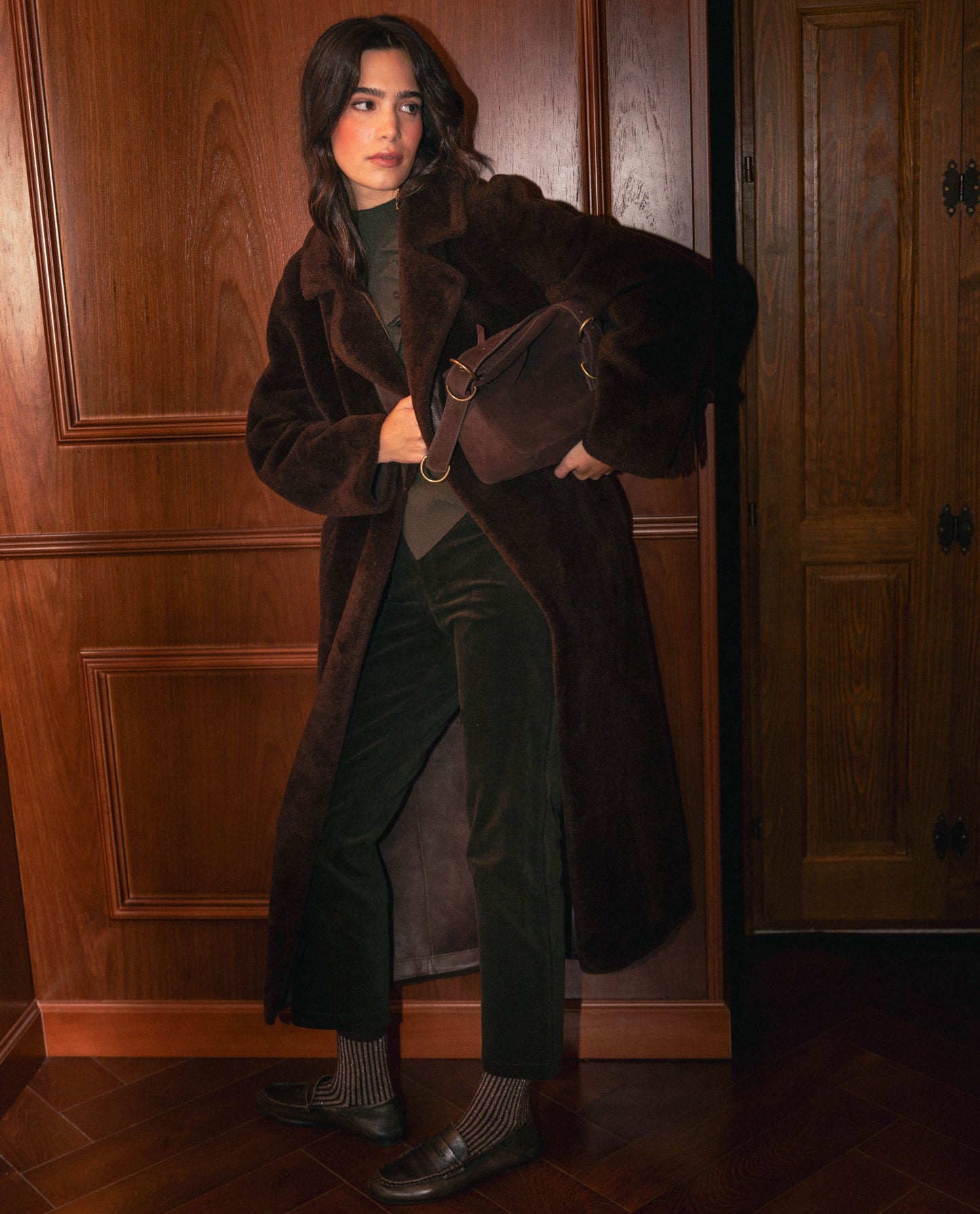 PANTALÓN VELVET SPELL · VERDE