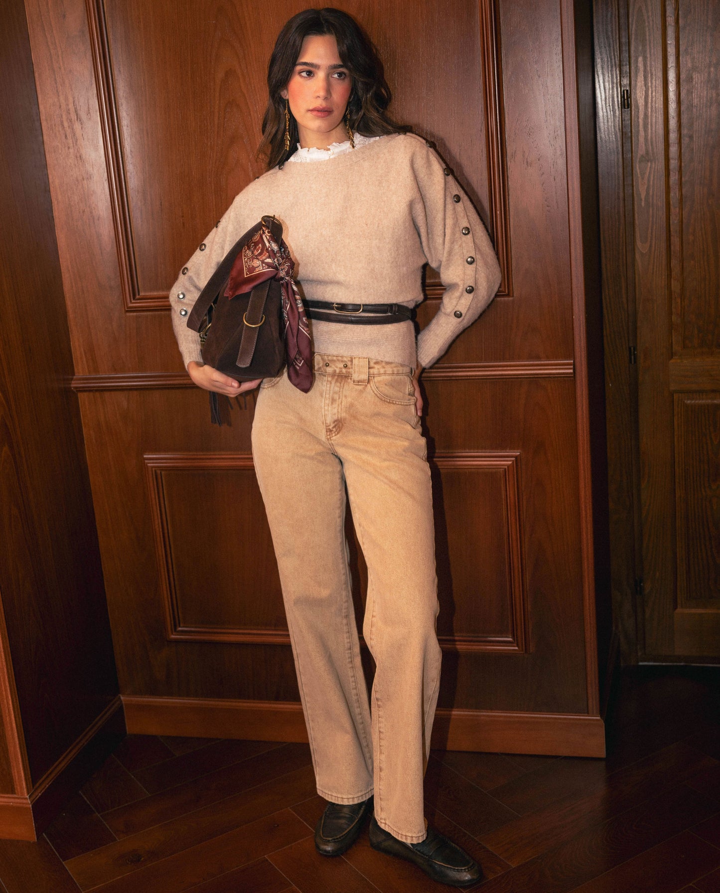 BOLSO CITY LIGHTS · MARRÓN