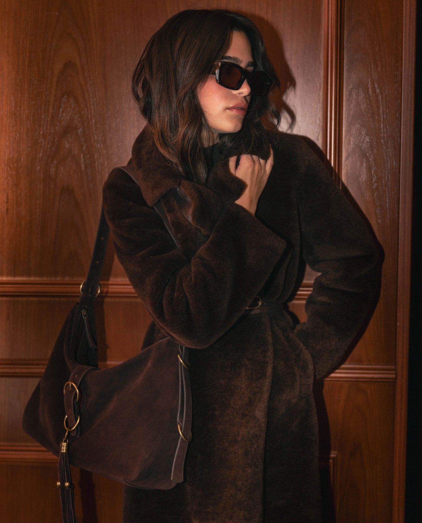 BOLSO CITY LIGHTS · MARRÓN