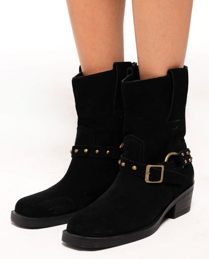 BOTINES MOONSTEP · NEGRO