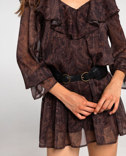 CINTURÓN SUBWAY PASS · NEGRO