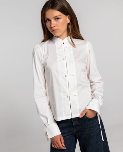 CAMISA CALL ME BACK · BLANCO