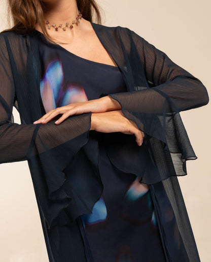 CAFTÁN GASA · AZUL MARINO