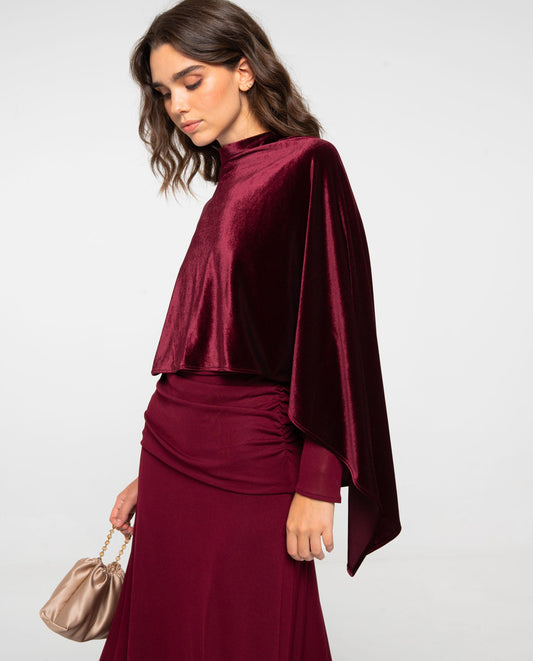 CAPA TERCIOPELO · BURDEOS